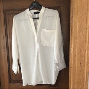 Hatch white maternity blouse Size 1
